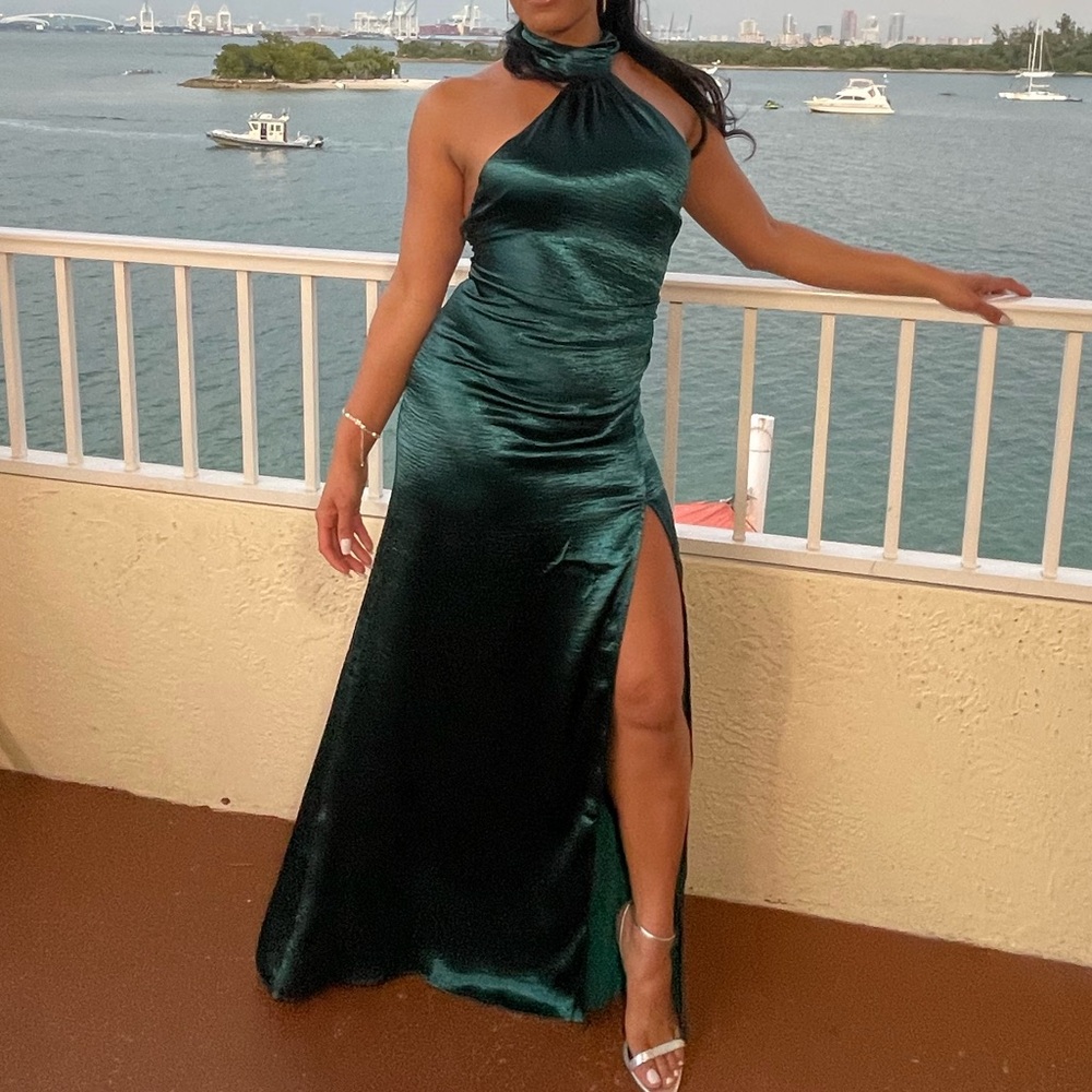 Emerald Green Gown